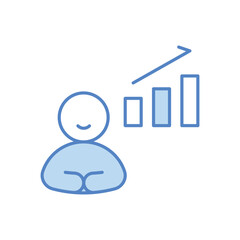 Employee Preformance vector icon