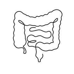 logo intestines organ