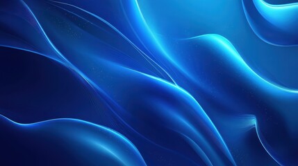 Obraz premium Abstract bright blue background. Vector design