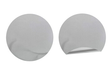 Blank Round Sticker for Mock up Template - 190