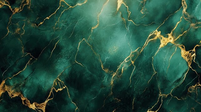Gold and emerald marble background Vector. luxury pattern design for wedding invitation, cards, wallpaper and packaging design.