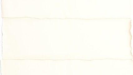 Obraz premium Aged Paper with Faded Lines and Torn Edges