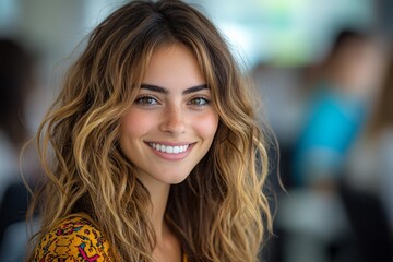 Confident Office Managers in Professional Workspace