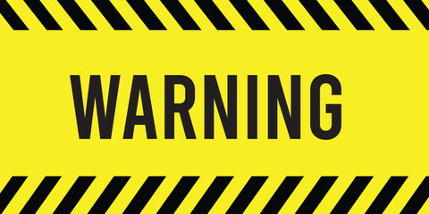 Black and yellow warning line striped rectangular background, yellow and black stripes on the diagonal . Black and yellow diagonal line striped.