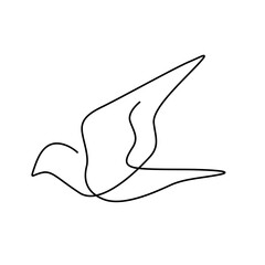 Fototapeta premium logo bird