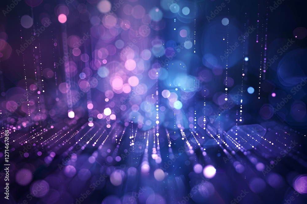 Poster abstract colorful bokeh background with vibrant lights creating a dreamy atmosphere (1)