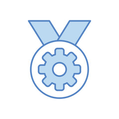 Seo Medal vector icon