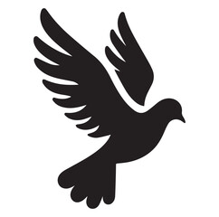 Obraz premium Black dove