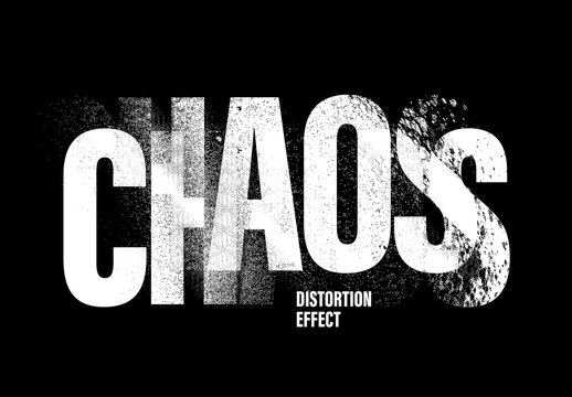 Displace Distortion Effect Mockup