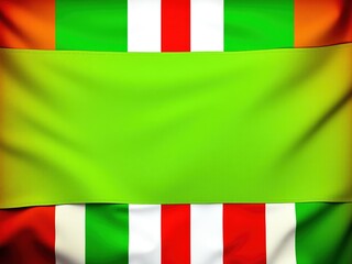 Obraz premium National Pride on Checkered Canvas