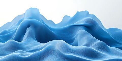 Obraz premium Abstract Blue Fabric Texture (1)