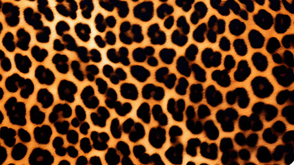 Fototapeta premium leopard, dark background, leather pattern, jaguar spots, animal print, modern design for fabric