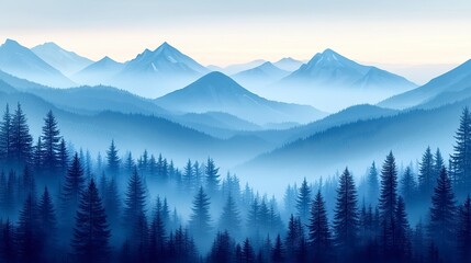 forest and moutain background,graphic,illustration --ar 16:9 --stylize 450 --v 6.1 Job ID: d73ad41a-dd37-44df-8dc3-ba565f7ac488