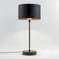 minimaliste lamp on a white background. Generative AI