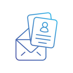 Business Mail vector icon