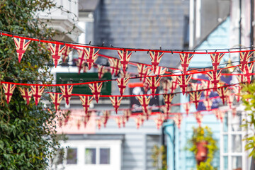 Union Flag Bunting in Maldon, Essex
