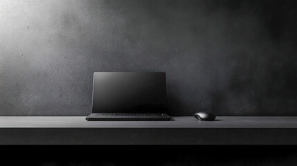 Sleek laptop on wooden desk beside vibrant indoor plants in a bright workspace during afternoon hours