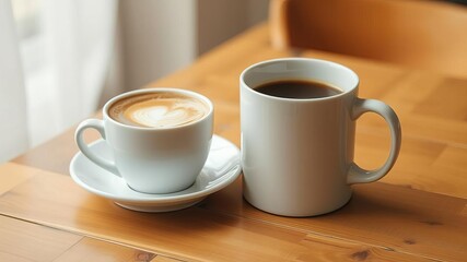 Obraz premium A cozy coffee mug with 