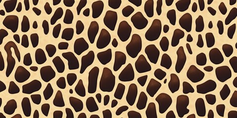 Fototapeta premium Textured background with a leopard-like pattern, suitable for fashionable designs or as wallpaper.