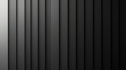 Obraz premium Deep Charcoal Gradient Background with Smooth Transitioning Stripes