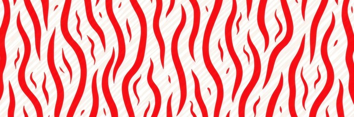 Vivid red flames pattern on a white background, perfect for designs related to fire, energy, racing, or bold graphic projects.