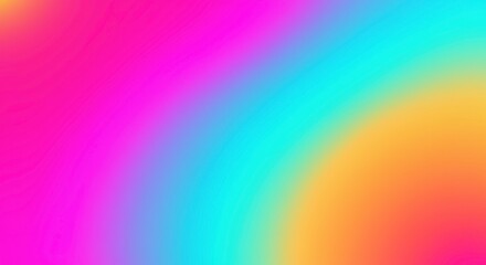 Obraz premium Abstract Gradient of Vibrant Colors: A smooth, flowing blend of bright, saturated hues creates a visually stimulating and dynamic composition.