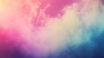 Fototapeta premium Dreamy Pastel Gradient, A Soft and Ethereal Blend of Hues for Backgrounds