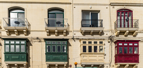 Traditional house detail in Malta
