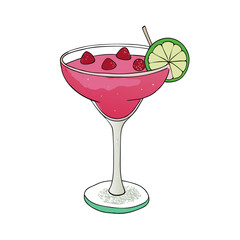 cocktail with cherry