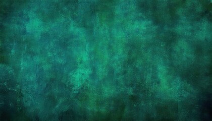 Fototapeta premium deep emerald green textured abstract background with grunge effect, artistic canvas for digital design, print, and branding