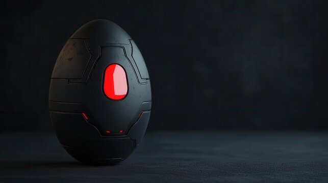 A biomechanical Easter egg with an alien spire hidden inside