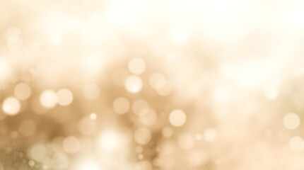Obraz premium Abstract Golden Bokeh Light Background for Festive Celebrations