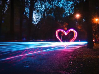 Heart of Light, A Valentine's Night Trail of Love and Urban Sparks
