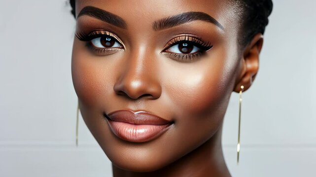 Stunning beauty transformation showcased with makeup techniques and expert tips