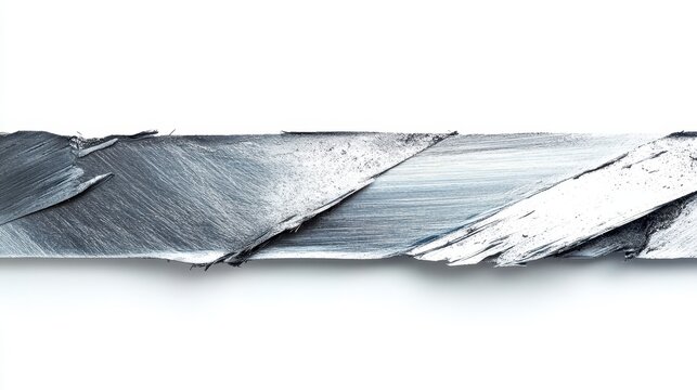 Intricate metal shavings form patterns on a workshop table, showcasing craftsmanship and precision