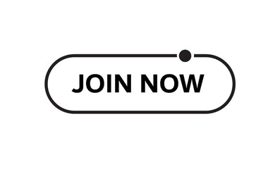 join now text information sign	