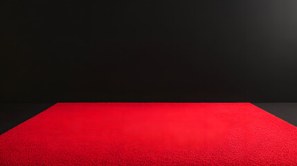 Red Carpet at an Award Ceremony with Glamorous Lighting
