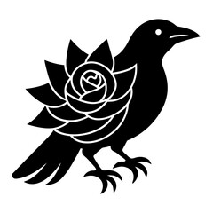 vector illustration of a bird