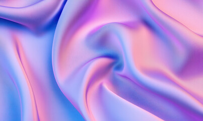 Obraz premium Discover the Elegance of Vibrant Textures: A Stunning Abstract Fabric Design with Soft Colors and Fluid Shapes Ideal for Modern Backgrounds and Graphic Resources.