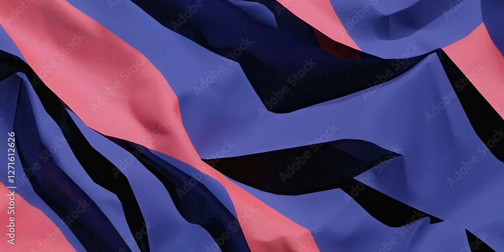 Poster exploring dynamic abstract textures: vibrant waves of color for modern design and artistic inspirati