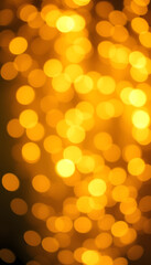 Fototapeta premium banner shiny background sparkle in gold color lights bokeh defocus, doodle art. White tone