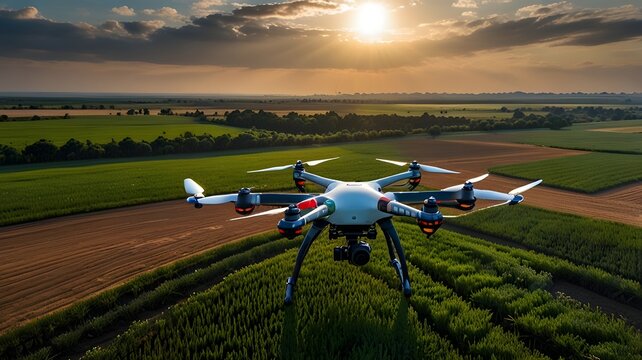 Drones mapping climate-sensitive regions