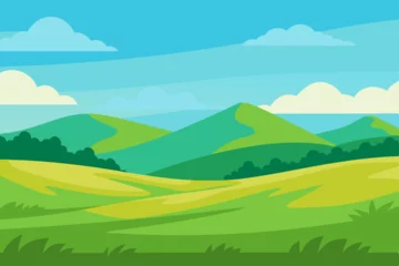  landscape with mountains and blue sky © Ranjit