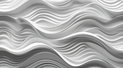 Fototapeta premium Elegant Wave Pattern Wall Art for Contemporary Spaces