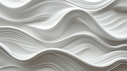 Obraz premium Elegant Wave Pattern Wall Art for Contemporary Spaces