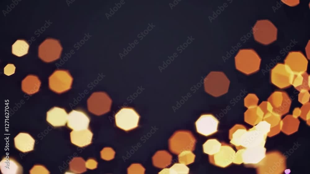 Poster magic light particle with flare video animated background