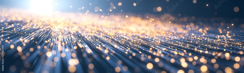 Poster A vibrant and secure representation of seamless data flow, perfect for tech and digital-themed projects.