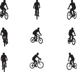 Cycling Silhouettes