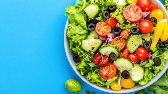 Vibrant Veggie Salad: A Fresh and Healthy Delight