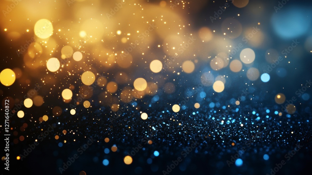 Poster abstract bokeh lights background